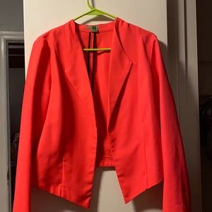 Charlotte Russe hot pink blazer size large